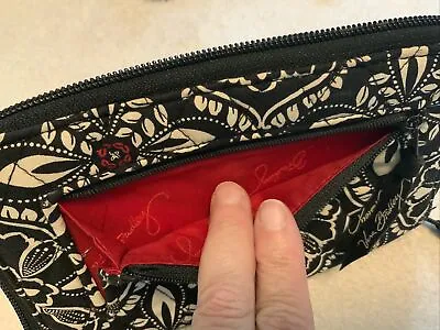 Vera Bradley Clutch Zip Around Wallet Wristlet Barcelona Retired Pattern • $24.50