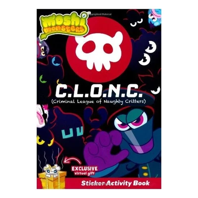 £3.03 • Buy Moshi Monsters C.L.O.N.C Sticker Activity