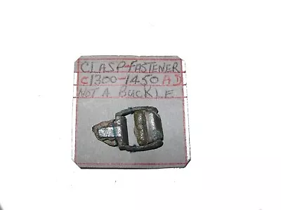 £5 • Buy Metal Detecting Medieval Tudor Elizabethan Georgian Buckle Artifact Display #34