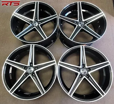 Set Of 4 Custom 20 Inch Wheels Rims 5X114.3 Staggered Honda Nissan And Mustang • $1650