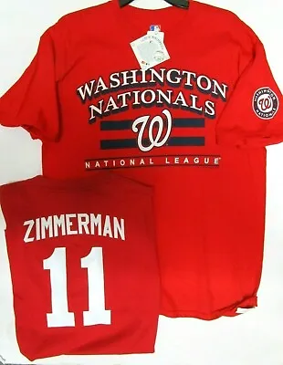 $16.99 • Buy Ryan Zimmerman Washington Nationals Name Number Jersey Shirt New Mens Large