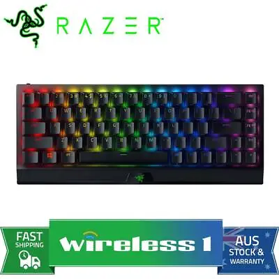$149 • Buy Razer BlackWidow V3 Mini HyperSpeed Wireless Mechanical Gaming Keyboard (Gree...