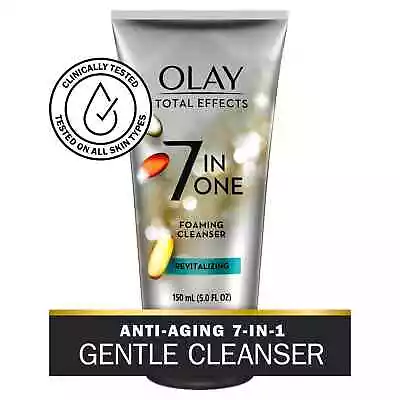 Olay Total Effects Face Wash 7 In 1 Foaming Cleanser 5.0 Fl Oz • $10.89