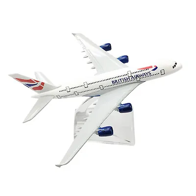1/400 British Airways A380 Model Plane 16cm Alloy Diecast Airplane Collection • $13.97