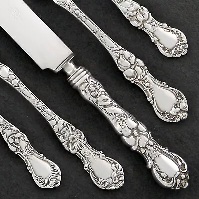 Wallace FLORAL Silverplate 1902 Multimotif Silverware CHOICE Flatware • $24.89