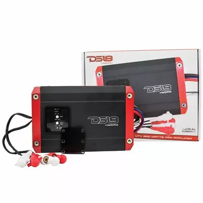 DS18 Hydro NXL200.2D Marine Car 2 Channel 600 Watt IPX6 Waterproof Amplifier Amp • $229