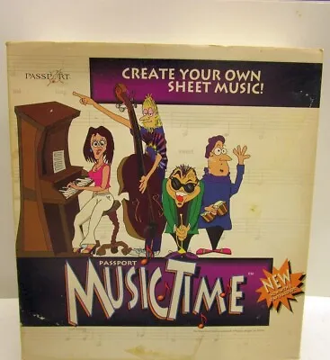 Music Time By Passport For Macintosh Classic LC Performa Etc. • £25.83