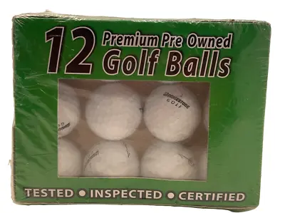 12 Pack Premium Pre-Owned Golf Balls • $42.85