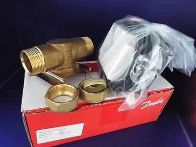 Danfoss HP28 Motorised 2 Port Valve And 2 Port Actuator Complete Set 087N6611 • £77