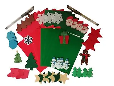 £5.95 • Buy Make Your Own Christmas Cards Kit Childrens 10 Cards & Envelopes 