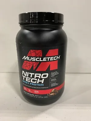 MuscleTech Nitro Tech Whey Protein Milk Chocolate 2.2lb • $34.99