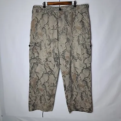 Vintage Liberty Pants Mens XL Multicolor Cargo Camo Natural Gear Hunting • $26.99