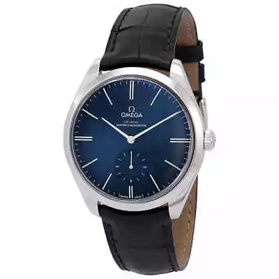 Omega De Ville Hand Wind Blue Dial Men's Watch 435.13.40.21.03.002 • $6204
