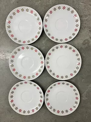 MCM Mikasa Elite Line Pepper Pattern Set Of Six 9.875  Dia. Dinner Plates • $34