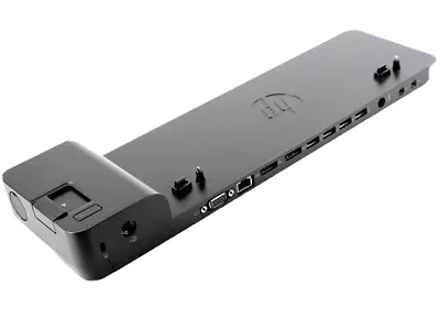 HP Ultra Slim 2013 Docking Station Notebook Dock LAN Dual DP With 90W Charger • $40