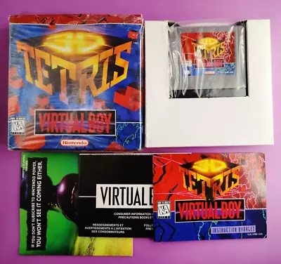 3D Tetris (Nintendo Virtual Boy NVB 1996) COMPLETE CIB Authentic Working! • $299.99