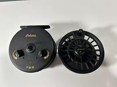 Cabela’s 789 Graphite Fly Reel And Extra Spool • $36.35