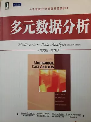 Multivariate Data Analysis By Rolph Anderson Joseph F. Hair Jr. Joseph... • $8