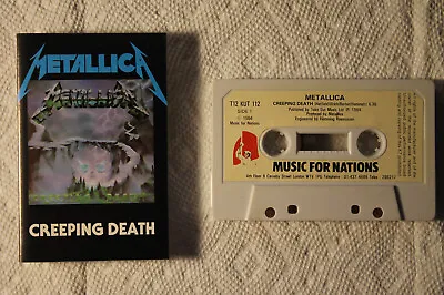 Metallica - Creeping Death UK MFN Cassette 1984 Thrash SPEED TESTED • $20.99