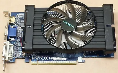 GIGABYTE AMD RADEON HD6670 VIDEO CARD 1GB 128 BIT GDDR3 (mc758) • $25