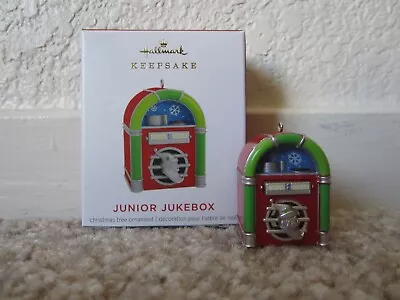 Junior Jukebox Miniature 2021 Hallmark Ornament W/ Magic Sound • £11.67