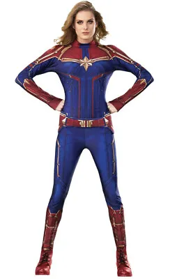 £26.99 • Buy Captain Marvel Womens Super Hero Marvel Rubies Fancy Dress Costume Adult X/small
