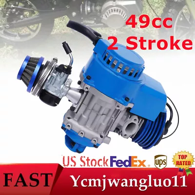 49cc 2-stroke Motor Racing Engine Kit For Pocket/Quad/Dirt Bike Mini ATV Scooter • $95