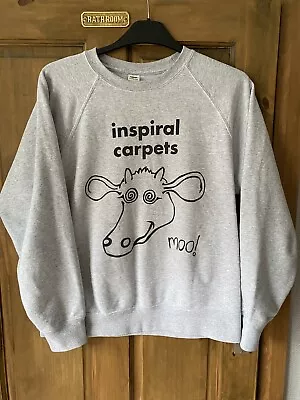 £5 • Buy Inspiral Carpets Vintage Sweatshirt  Jumper - Adult Large - Madchester Indie
