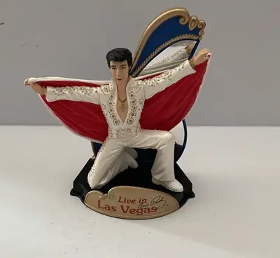 Live In Las Vegas Elvis Presley Christmas Ornament 2008 Trevco EPE • $10