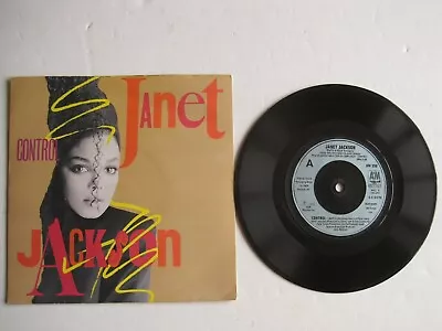 JANET JACKSON - CONTROL - 7  45 Rpm Vinyl Record • £2.50