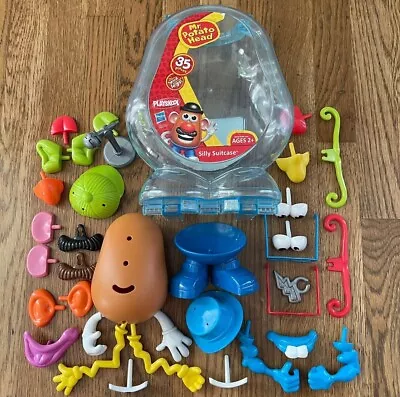 Vintage Playskool Toy Story Mr. Potato Head Silly Suitcase 45 Pieces #C-001D • $44.99