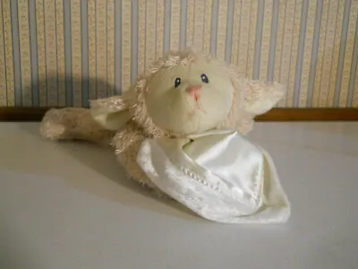 $29.39 • Buy Baby Gund Fluffles #58158 Beige Lamb Plush Floppy W Blanket NO Sound       AG