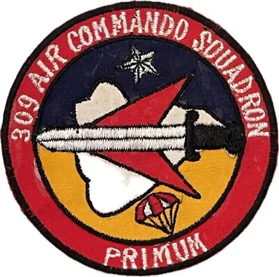 WARTIME VIETNAMESE MADE USAF 309th AIR COMMANDO SQUADRON AIR FORCE PATCH (579) • $79.99