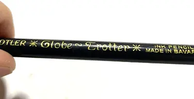 J.S. Staedtler GLOBE TROTTER Bavaria German 933 Soft Wooden Pencil C. 1940s • $14.99