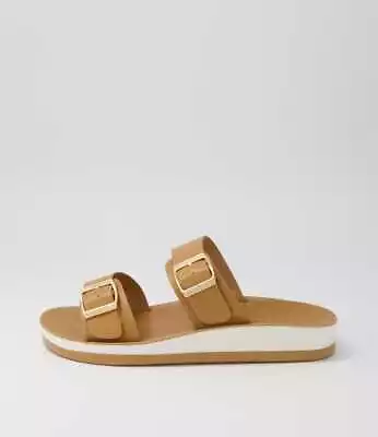 New I Love Billy Eskanto Camel Sandals Womens Shoes Casual Sandals Sandals Flat • $9