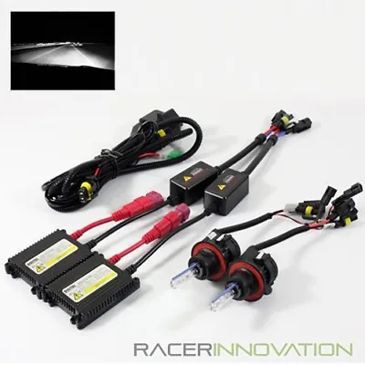 H13/9008 6000K White Bi-Xenon Dual Beam Headlight Slim Ballast HID Converion Kit • $53