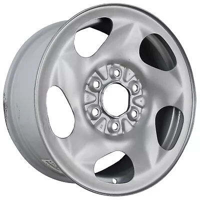 08059 Reconditioned OEM 16x7 Silver Steel Wheel Fits 2006-2009 GMC Envoy • $79