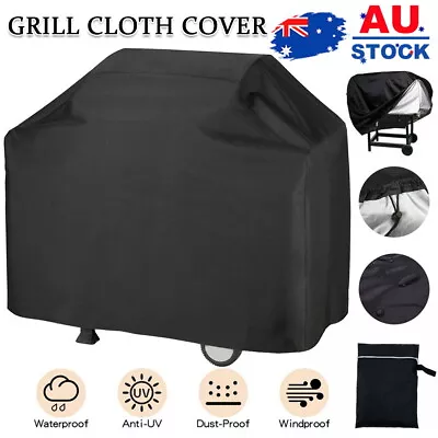 BBQ Cover 2/4/6 Burner Waterproof Outdoor Gas Charcoal Barbecue Grill Protector • $15.59