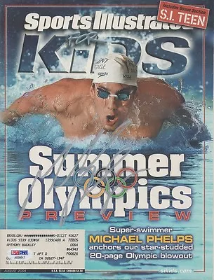 *michael Phelps*signed*autographed*sports Illustrated*swimming*usa*olympics*psa! • $259