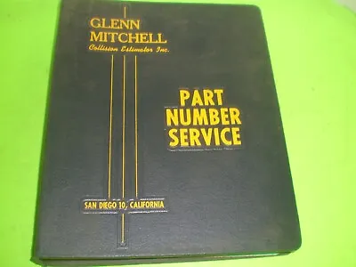 Mitchell Manuals Part Number Service 1953-1960 Chevrolet Ford Car &Truck Dodge • $69.95