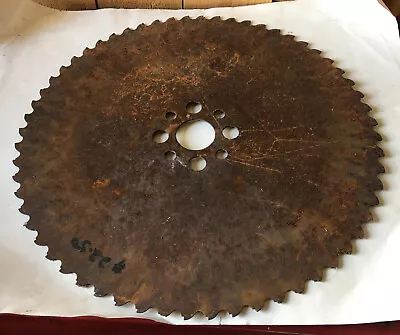 Round 18'' Saw Mill Blade Vintage Circular Buzz Wood Logging Tree • $49.99