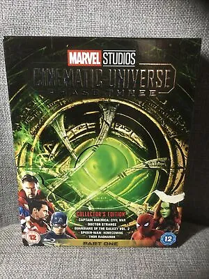 Marvel Studios Cinematic Universe Phase Three 3 Part One 1 Blu-ray Box Set. Used • £11.99