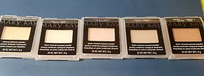 Mary Kay Sheer Mineral Pressed Powder Ivory 1 Ivory 2 Bronze 2 Canary Diamond • $5
