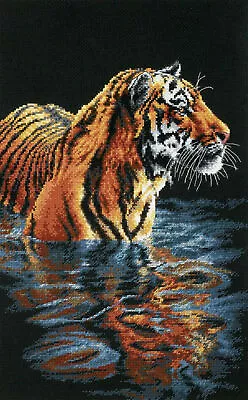 Dimensions 35222 Tiger Chilling Out Cross Stitch Kit Designed By Matthew Hillier • $24.95