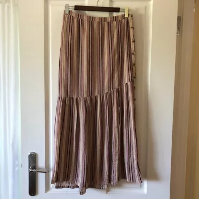 $30 • Buy Tigerlily Skirt 14 AU 10 US Tami Strip Skirt Midi