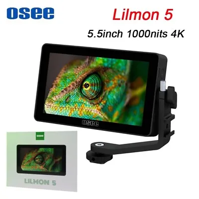 OSEE Lilmon 5 5.5 Inch 1920x1080 4K HDMI 1000nits Touch On-camera Monitor Kit DE • £149