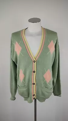 Robe Di Kappa Sweater Cardigan Vintage Man Size XL Man Sweater • £13.43