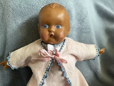 Vintage Baby Doll Soft Rubber Head And Arms With Cloth Body • $12.95