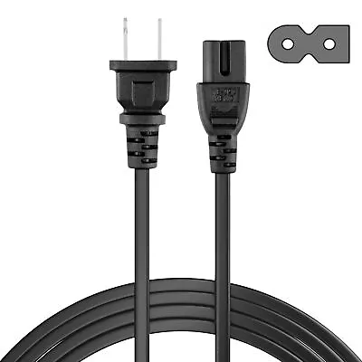 6ft UL AC Power Cord Cable For VIZIO TV Sound Bar SB3621n-E8 SB3821-C6 Lead PSU • $7.58