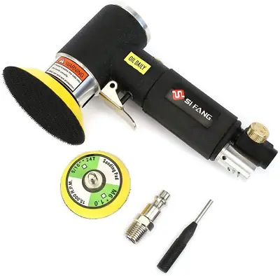 SI FANG 2'' 3'' Mini Orbital Air Sander High Speed Random Orbital Air Sander Det • $48.99